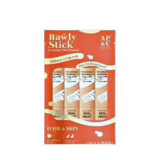 Amelisa Pet & Co Pets Rawly Stick Salmon & Egg Yolk 4 pcs